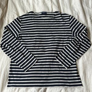 Saint James men’s striped long sleeve shirt size XL